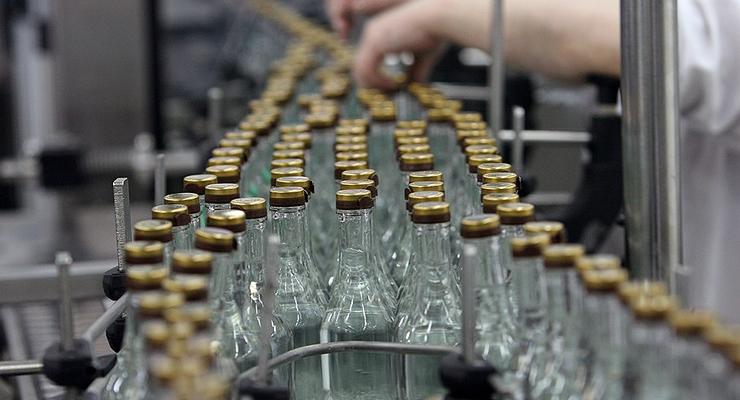 В Украине упало производство водки
