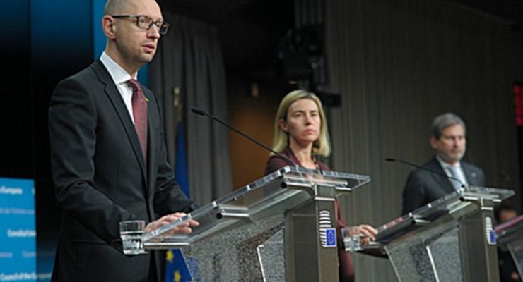 Яценюк в Брюсселе призвал ЕС заблокировать Северный поток-2