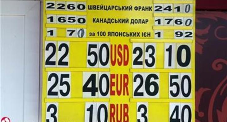 НБУ выявил в Киеве 200 нелегальных пунктов обмена валюты