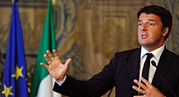 Премьер Италии выступил против проекта Северный поток-2