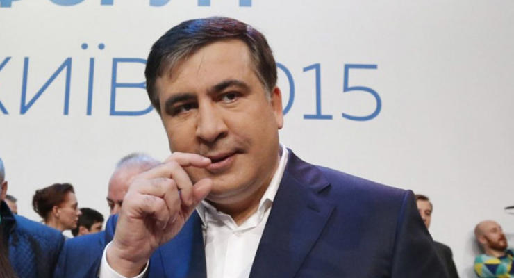 Саакашвили заполнил декларацию о доходах