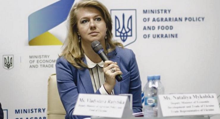 Рутицкая уходит с поста замминистра аграрной политики