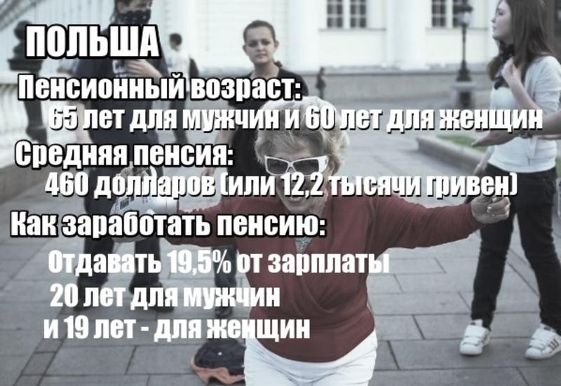 Как зарабатывают пенсию в Европе и Украине / segodnya.ua