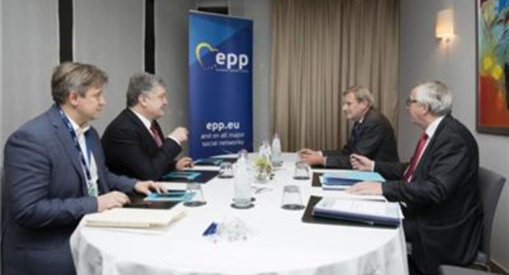 Порошенко и Юнкер обсудили новый финансовый пакет ЕС для Украины