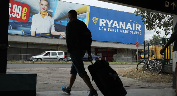 Ryanair запустил первый рейс из Украины с полной загрузкой