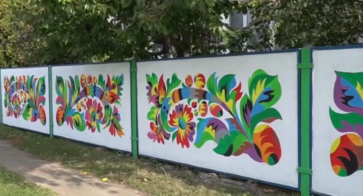 Уникальную украинскую роспись возрождают за 466 тыс грн - видео
