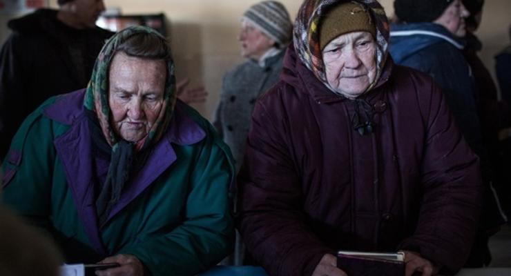 Средняя пенсия в Украине - менее $100 в месяц