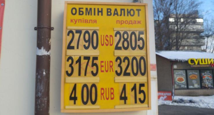 Гривна немножко подешевела: Курс валют на 18 января
