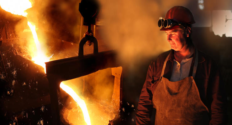 В Украине продолжает падать производство стали