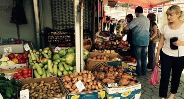 Украинцы покупают меньше продуктов питания