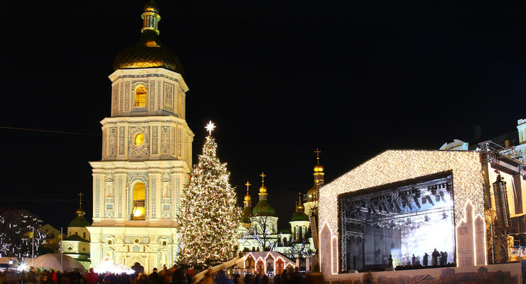 Сколько Киев потратит на празднования Нового года и Рождества