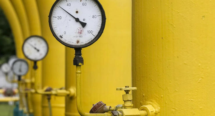 В Украине остановили закачку газа в хранилища