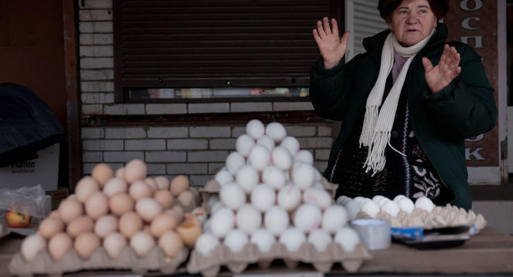 Цены на яйца в Украине снижаются