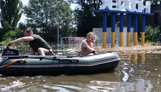 Украина и ООН договорились об эвакуации с оккупированного Левобережья
