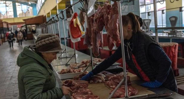 Цены на свинину в Украине снижаются